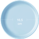 Тарелка силиконовая MinikOiOi Basics Mineral Blue (101050103) - изображение 2