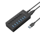 USB hub Acasis H707 на 7 портов USB 3.0 (Черный) - изображение 1