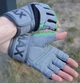 Перчатки для фитнеса MadMax MFG-860 Wild Grey/Green XL - изображение 8