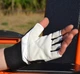 Перчатки для фитнеса MadMax Professional White M натуральная кожа, полиэстер - изображение 3
