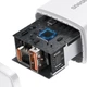20W швидка зарядка 2хUSB Baseus Charger для Iphone, Apple, Samsung, Xiaomi зарядний пристрій PD білий - зображення 3