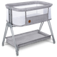Кроватка приставная Lionelo LUNA GREY CONCRETE - изображение 1