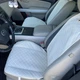 Накидки на передні сидіння авто з Алькантари Lux ПАЙКА Квадратний ромб ніжно-кремовий Преміум Передній комплект - изображение 4