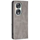 Чехол-книжка с кармашками UniCase Geometric Pattern для Honor 90 - Grey - изображение 4