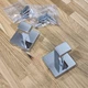 Толстые крючки из нержавеющей стали Jingwey JG-Hook Type-3 (Хром) 2 штуки (есть заводские недостатки) - Refurbished - изображение 3