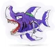 Игрушка в наборе Zuru Smashers Dino Island Shark с аксессуарами (7488B) (193052041210) - изображение 17