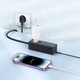 Сетевое зарядное устройство удлинитель Hoco AC9A 2 USB/Type-C PD QC 30W 1 розетка 1.5m черный - изображение 2