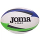 М'яч для регбі юніорський розмір 4 Joma J-MAX 400680-217 10-14 років (гума 70%, поліестер, бавовна, №4, 360-390гр, білий-синій-зелений) - изображение 1