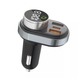 Автомобільний ЗП з FM-модулятором Proove FM Launcher Sound Link 30W (PD+QC3.0) Type-C+USB - зображення 2