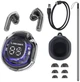 Навушники Acefast T8 Crystal color (2) bluetooth earbuds Bright Black (AFT8BB) - зображення 8