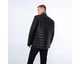 Чоловіча стьобана куртка з екошкіри чорний 97_9P_156_1_2XL, XXL - изображение 5