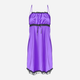 Koszula nocna DKaren Slip Lili L Violet (5901780620400) - obraz 1