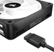 Wentylator Corsair iCUE Link QX120 RGB PWM Black (CO-9051001-WW) - obraz 8