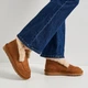 Женские угги низкие кожаные с мехом Restime YWZ23004 36 24 см Camel (2036000097021) - изображение 8