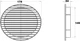 Вентиляційна решітка AIRROXY AOzSg 02-233 150 Graphite - зображення 5