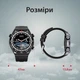 Смарт-часы Wear Fit SmartX X5Max Black мужские с пульсометром (Android, iOS) + 2 ремешка - изображение 6