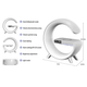 Многофункциональная лампа ночник G Smart Light Sound Machine с беспроводной зарядкой 15W и Bluetooth колонкой - изображение 5