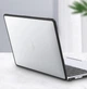 Защитный чехол EGYAL из TPU для Macbook Air M1 2020 A2337 A1932 A2179 + Защитная пленка + Накладка на клавиатуру / Black - изображение 6