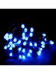Светодиодная гирлянда электрическая Led на 200 светодиодов с контроллером зеленый провод Синий - изображение 1