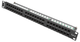 Патч-панель Lanberg 19" 1U 48 портів Cat 6 Black (PPU6-1048-B) - зображення 1