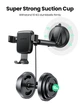 Автодержатель UGREEN LP200 Gravity Holder with Suction Cup Black (60990B) - изображение 6