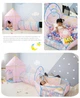 Дитячий ігровий комплекс Garden PlayTent-3in1 намет з тунелем та басейном для кульок Рожевий - зображення 10