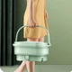 Портативная складная стиральная машинка с отжимом UTM Underclothes 0901-8 литров Зеленая - изображение 5