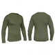 Футболка Sturm Mil-Tec огнеупорная с длинным рукавом FLAME-RETARD.ISO11612 UNDERSHIRT (Olive) 2XL - изображение 2