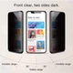 Защитное стекло PRIVACY GLASS (Анти-шпион) на весь экран для iPhone XR/11 - изображение 6