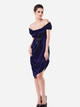 Еротичний пеньюар DKaren Plus Size Slip Anabel 3XL Navy Blue (5902230029309) - зображення 1