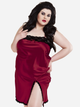 Еротичний пеньюар DKaren Plus Size Slip Bella 9XL Crimson (5903251416628) - зображення 1