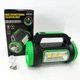 Кемпинговый фонарь XBL 818C-3W+COB, Фонарик аккумуляторный кемпинговый, Фонарь-светильник. Цвет: зеленый - изображение 9