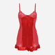 Erotyczny peniuar DKaren Slip Calla 2XL Red (5901780621407) - obraz 2