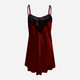 Еротичний пеньюар DKaren Slip Carla M Crimson (5902686569565) - зображення 1