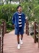 Ветровка мужская Uniqlo 582557639 S Синяя (1159791200) - изображение 5