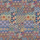 Ткань жаккард патч ромашки/ patch мультиколор (140см 288г/м² пог.м) (166710) - изображение 3