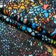 Ткань декоративный велюр принт витраж мультиколор (280см 295г/м² пог.м) (164092) - изображение 1