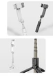 Селфі палиця зі стабілізатором Монопод Штатив Gimbal Stabilizer Button Bluetooth LED Lamp L09 - зображення 4