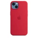Чехол силиконовый противоударный Silicone Case MagSafe для Apple Iphone 13 (6.1") Red - изображение 10