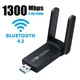 Высокоскоростной адаптер Wі-Fі USB Adapter Dual Band 802.11 AC 1300Mbps BT4.2 - изображение 1