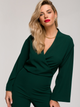 Комбінезон жіночий Makover Jumpsuit K147 L Bottle Green (5903887682770) - зображення 3