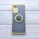 Чохол Armor Ring для Xiaomi Redmi Note 11 / Note 11S протиударний з кільцем Жовтий - зображення 1