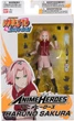 Bandai Подвижная фигурка Сакура Харуно (Haruno Sakura) Anime Heroes из аниме Наруто / Naruto. (100259.4) - изображение 6