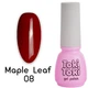 Гель-лак (бордовий) Maple Leaf 08 Toki Toki 5 мл - зображення 1