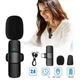 Мікрофон петличний Бездротовий Remax K03 Type-C 2 штуки Wireless Live-Stream microphone - зображення 3