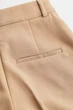 Брюки Slim Fit с вискозой для женщины H&M 0751471-087 50,4XL Бежевый - изображение 5