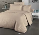 Постельное белье Cotton Shine Stripe Satin 200х220 Bej - изображение 1