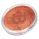 монета BTC Біткоїн Bitcoin в капсулі bronze - зображення 3
