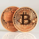 монета BTC Біткоїн Bitcoin в капсулі bronze - зображення 5