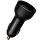 Автомобільний зарядний пристрій Baseus Superme Digital Display PPS Dual Quick Charger Car Charger 100 W Black (CCZX-01) - изображение 2